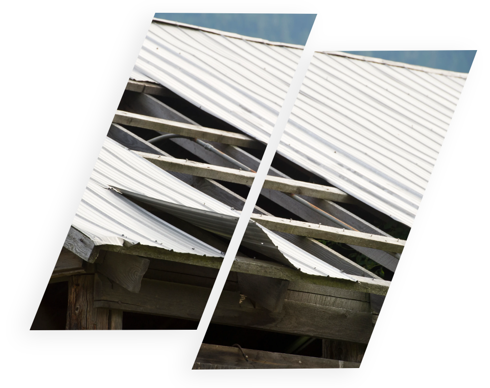 Storm-damaged roof | Storm Damage Roof Repair